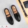 Giày lười nam da bò LuxWear GD52 - Tăng chiều cao, đế khâu, bảo hành 24t - 650k 3