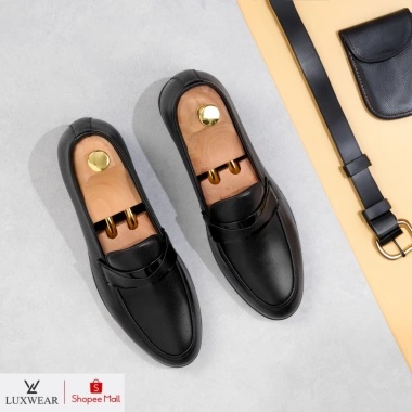 Giày lười nam da bò LuxWear GD52 - Tăng chiều cao, đế khâu, bảo hành 24t - 650k 3 Giày lười nam da bò LuxWear GD52 - Tăng chiều cao, đế khâu, bảo hành 24t - 650k 3