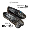 Giày lười nam da bò mềm mạ, mũi tròn, đế phíp tăng 2cm - KM Menswear, giá 790k 2