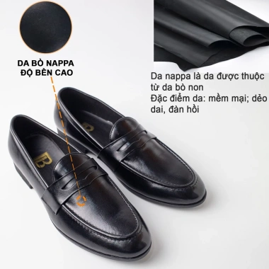 Giày lười nam da bò nappa G120 Bụi hộp sang - bảo hành 12 tháng, giá 545.000 VND 4 Giày lười nam da bò nappa G120 Bụi hộp sang - bảo hành 12 tháng, giá 545.000 VND 4