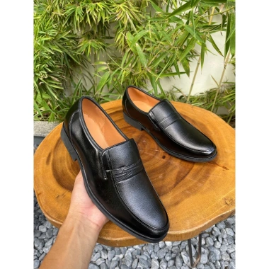 Giày lười nam da bò nâu cao cấp, đế khâu chắc – Giày tây công sở sang trọng, giá 199.000₫ (giá gốc 258.700₫)