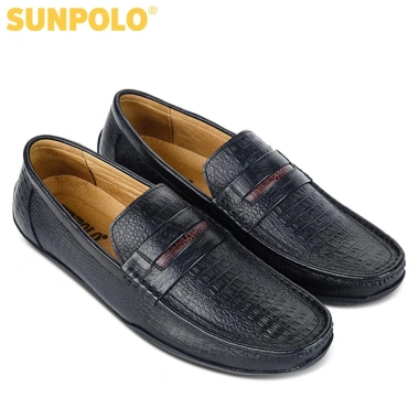 Giày lười nam da bò SUNPOLO KT2.588 – Công sở, đi chơi, giá 790.500 VND 5