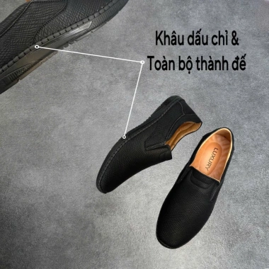 Giày Lười Nam Da Cao Cấp Khâu Dấu Chỉ, Chống Nhăn Chầy Xước, Đế Cao Su Siều Mềm - 279.000₫ 2 Giày Lười Nam Da Cao Cấp Khâu Dấu Chỉ, Chống Nhăn Chầy Xước, Đế Cao Su Siều Mềm - 279.000₫ 2
