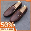 Giày Lười Nam Da Mềm Khóa CS01 - Lịch Lãm, Giá 698.000, Miễn Phí Ship 3
