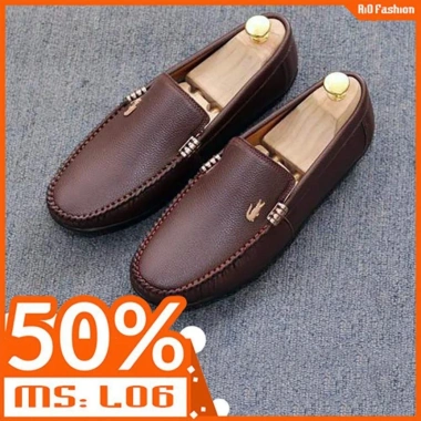 Giày Lười Nam Da Mềm Khóa CS01 - Lịch Lãm, Giá 698.000, Miễn Phí Ship