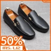 Giày Lười Nam Da Mềm Khóa CS01 - Lịch Lãm, Giá 698.000, Miễn Phí Ship 6