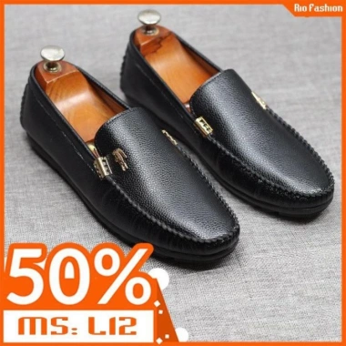 Giày Lười Nam Da Mềm Khóa CS01 - Lịch Lãm, Giá 698.000, Miễn Phí Ship