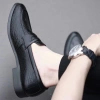 Giày lười nam da mềm RUNO G10 dập vân cá sấu, đế cao su chống trượt, chỉ 338k 4