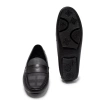 Giày lười nam da nubuck RANYBELT Đế cao su chống trơn, êm ái màu đen 6