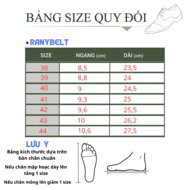 Giày lười nam da nubuck RANYBELT Đế cao su chống trơn, êm ái màu đen
