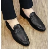 Giày Lười Nam Da PU Mềm Đế Khâu BH 12 Tháng - Giá Ưu Đãi 160.000đ (Mã G075)