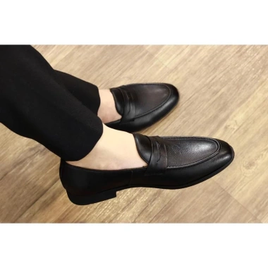 Giày Lười Nam Da PU Mềm Đế Khâu BH 12 Tháng - Giá Ưu Đãi 160.000đ (Mã G075) 3