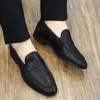 Giày Lười Nam Da PU Mềm Đế Khâu BH 12 Tháng - Giá Ưu Đãi 160.000đ (Mã G075) 5