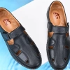 Giày Lười Nam Da Thật AG10 Thoáng Khí, Dễ Mang, Chống Hôi Chân - Giá 500k 2