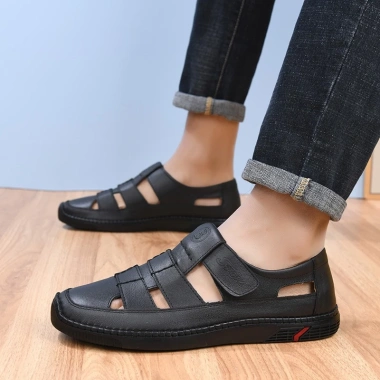 Giày Lười Nam Da Thật AGIAY AG11 – Thiết Kế Thoáng Khí, Form Rộng, Dễ Mang – Giá 495.000đ (Giá gốc 623.700đ) 9