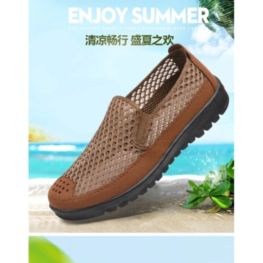 Giày lưới nam Hàn Quốc thoáng khí, đế mềm êm ái, chống trượt - Giá 529.000đ