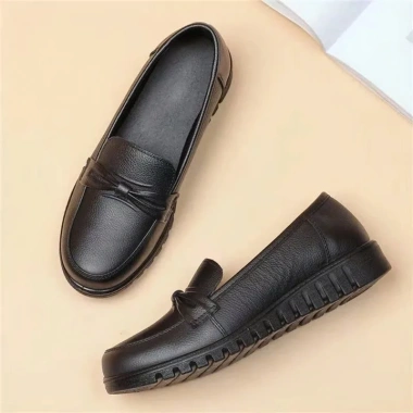 Giày Lười Nữ AGIAY AG26 Da Cao Cấp, Đế Cao Su Nhẹ, Kiểu Cơ Bản Dễ Đi, Cao 3p - Giá 260.000₫ Giày Lười Nữ AGIAY AG26 Da Cao Cấp, Đế Cao Su Nhẹ, Kiểu Cơ Bản Dễ Đi, Cao 3p - Giá 260.000₫