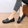 Giày Lười Nữ AGIAY AG26 Da Cao Cấp, Đế Cao Su Nhẹ, Kiểu Cơ Bản Dễ Đi, Cao 3p - Giá 260.000₫ 4