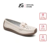 Giày Lười Nữ Da Bò Cao Cấp AG246 Êm Ái Tôn Dáng, Đế Bằng Dễ Phối Mùa Hè - 356.400đ
