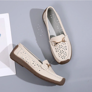 Giày Lười Nữ Da Bò Cao Cấp AG246 Êm Ái Tôn Dáng, Đế Bằng Dễ Phối Mùa Hè - 356.400đ 9 Giày Lười Nữ Da Bò Cao Cấp AG246 Êm Ái Tôn Dáng, Đế Bằng Dễ Phối Mùa Hè - 356.400đ 9