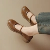 Giày Lười Nữ Mary Jane AGIAY AG23 Da Cao Cấp Đế Su Nhẹ 310k - Dễ Đi 3