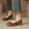Giày Lười Nữ Mary Jane AGIAY AG23 Da Cao Cấp Đế Su Nhẹ 310k - Dễ Đi 4