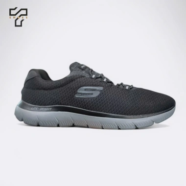 Giày Lười Skechers Summits Đen Full Chính hãng, Giá 675k, Nhẹ và thoải mái đi bộ