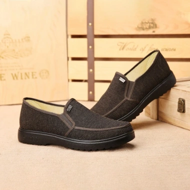 Giày Lười Vải Nam AG251 Siêu Nhẹ Đế Cao Su Chống Trơn Trượt, Giá 235k 5