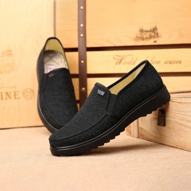 Giày Lười Vải Nam AG251 Siêu Nhẹ Đế Cao Su Chống Trơn Trượt, Giá 235k 6