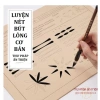 Giấy luyện thư pháp 120 tờ Luyện nét bút lông học Hàn-Việt, ưu đãi, miễn phí vận chuyển