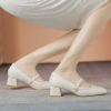 Giày Marry Jane nữ phong cách Anh quốc, gót 5p, size 34-40, giá ưu đãi 399k 4