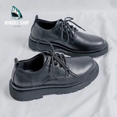 Giày Martin Boots Da Xịn Không Nhăn Phong Thái Anh Ý Ren‑Up Đế Cao 4cm 3,185,000 VNĐ