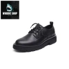 Giày Martin Boots Da Xịn Không Nhăn Phong Thái Anh Ý Ren‑Up Đế Cao 4cm 3,185,000 VNĐ 6