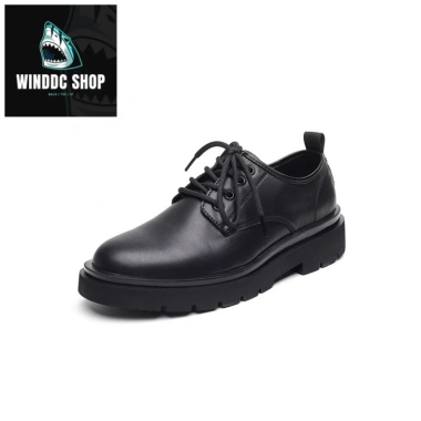 Giày Martin Boots Da Xịn Không Nhăn Phong Thái Anh Ý Ren‑Up Đế Cao 4cm 3,185,000 VNĐ