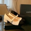 Giày Mary Jane Nữ Mùa Xuân Pháp Size Lớn, Khối Màu Dày, Gót Trung Bình, Mũi Tròn Giá chỉ 193.920₫ 9