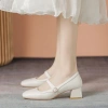 Giày Mary Jane nữ tính phong cách Anh quốc cổ điển ms 158-8 giảm giá 410.000 VND 2