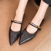 Giày Mary Jane Retro Nhật Bản Mũi Nhọn Mềm Đính Hạt Đế Bằng 35-42 - Giảm 23% 6