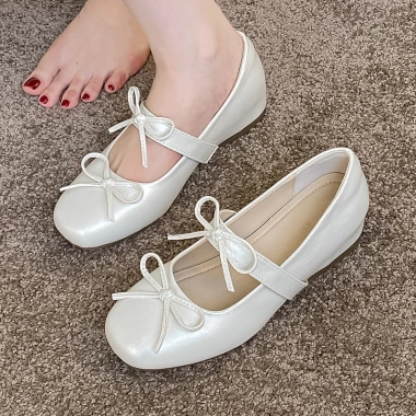 Giày Mary Jane Tăng Chiều Cao Nơ Thời Trang Nhật Bản Nữ 34-42 Giá 540k