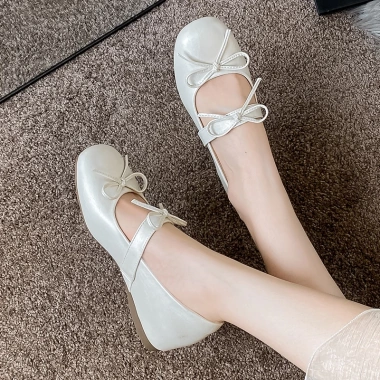 Giày Mary Jane Tăng Chiều Cao Nơ Thời Trang Nhật Bản Nữ 34-42 Giá 540k
