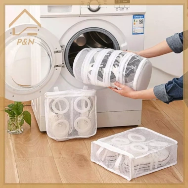 Giày Máy Giặt Túi Đựng Du Lịch Lưới Di Động Bảo Vệ Chống Biến Dạng Giá 64.665₫