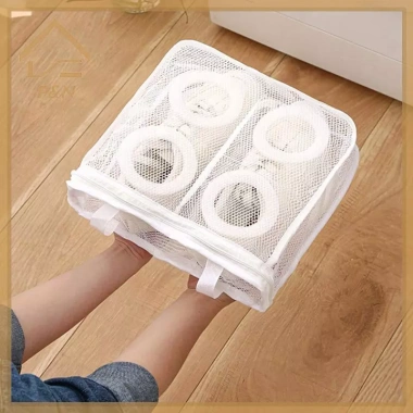 Giày Máy Giặt Túi Đựng Du Lịch Lưới Di Động Bảo Vệ Chống Biến Dạng Giá 64.665₫