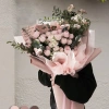 Giấy Mếch Bông 30x30cm 40 tờ không thấm nước lót bó hoa quà Sam Flory 10.000đ 5