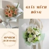 Giấy Mếch Bông Lót Gói Hoa 45x45cm 5 Tờ - Chống Thấm Nước Giá Ưu Đãi 18.000₫ 3