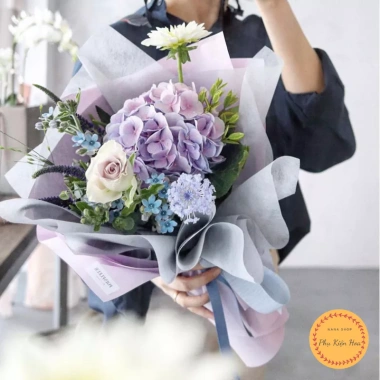 Giấy Mếch Bông Lót Gói Hoa 45x45cm 5 Tờ - Chống Thấm Nước Giá Ưu Đãi 18.000₫ 7