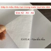 Giấy mếch dày tan trong nước, in mẫu thêu, dán bóc, size A3‑A5 – chỉ 40.000đ