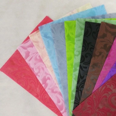Giấy Mếch Gấm 58x58cm 5 tờ - Dày không thấm nước, gói hoa, lót bó, trang trí quà - Sami 6
