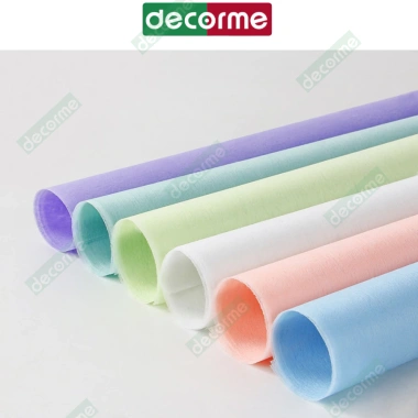 Giấy mếch gói hoa Decorme - Lót bó hoa tươi, hoa kẽm nhung, phụ kiện trang trí quà tặng, giá chỉ 30.700₫