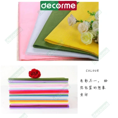 Giấy mếch gói hoa Decorme - Lót bó hoa tươi, hoa kẽm nhung, phụ kiện trang trí quà tặng, giá chỉ 30.700₫
