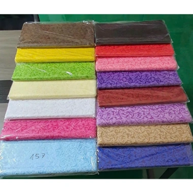 Giấy Mếch Hoa Gấm Lụa gói hoa đẹp, trang trí tháp bánh tài lộc chỉ 5.000₫