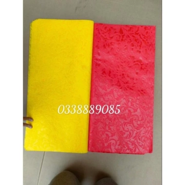 Giấy Mếch Hoa Gấm Lụa - Gói hoa làm oản siêu đẹp, chỉ 3.500đ, giảm giá mạnh 7
